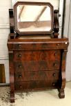 Empire Scroll Foot Chest of Drawers