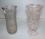 Two Glass Vases