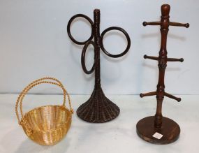 Two Racks & Wire Basket