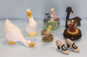 Two Ceramic Ducks