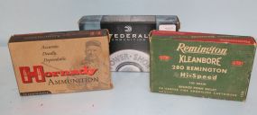 Remington, Federal & Hornady 280 Rem.