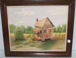 Shanty Painting by Ruth Holley