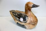 1984 Jerry XMS Wood Carved Duck