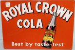 Royal Crown Cola Tin Sign