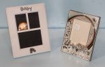 Lenox Noah's Ark Picture Frame & White Wood Baby Picture Frame