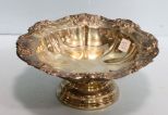 Towle Silverplate Bowl with Pedestal Base