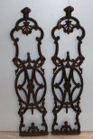 Two Cast Iron Pieces of Fratwork 