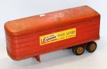 Hi-Way Express Van Lines Metal Trailer