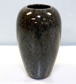 Marbleized High Gloss Pottery Jar