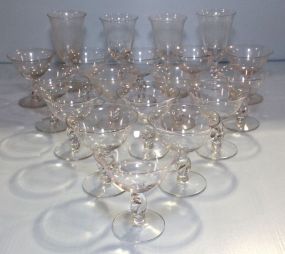 Nineteen Stem Glasses