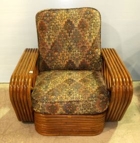 Bamboo Arm Chair with Cushions