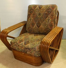 Bamboo Arm Chair with Cushions