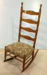 Oak Ladderback Rocker