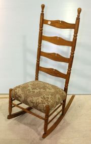 Oak Ladderback Rocker