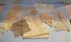 Group of Vintage Doilies 
