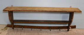 Primitive Coat Rack