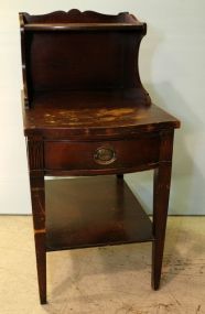 Mahogany Drexel Step-Up End Table