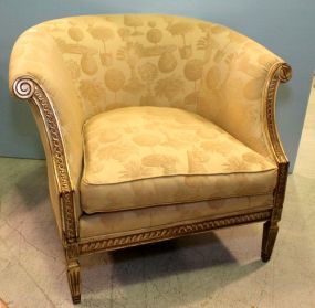 French Provincial Upholstered Armchair 