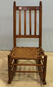 Cane Seat Rocker