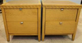 Two Drawers Side Table