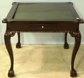 Chippendale Style Card Table