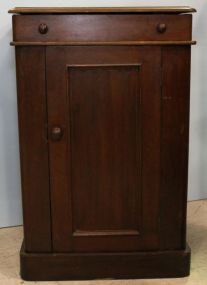 English Mahogany Lift Top Washstand