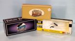 MTH No. 813 Stock Car Empty Box, Heinz 57 Empty Train Box & Cat 6236 Empty Box