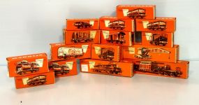 Marklin Empty Orange Train Boxes