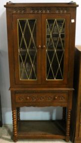 Small China or Curio Cabinet