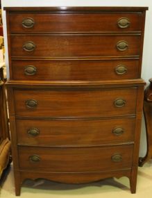 Six Drawer Mahogany Chest