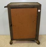 Metal Cabinet on Wheels