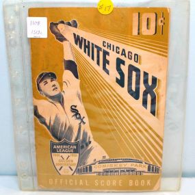 1951 Chicago White Sox Program