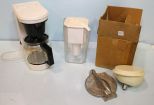 Coffee Maker, Water Pitcher & Grinder