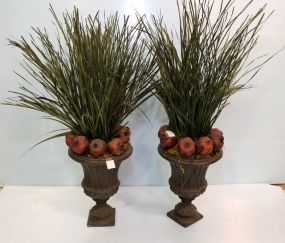 Plastic Urns with Arrangement