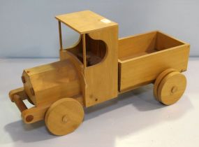 Large Wood Toy Truck