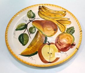 Painted Fruit Plate