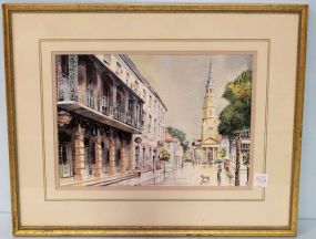 New Orleans Print signed Emerson