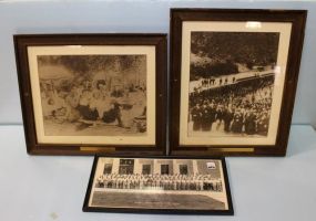 Mississippi State Electric Meter Photo, Railroad Archives Photo, Early 1900s Picnic Photo