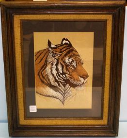 Signed Suzy Lewar Artwork of Tiger