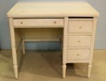 Painted White Desk