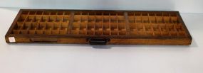 Oak Hamilton Printers Tray