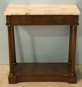 Marble Top Entrance Table