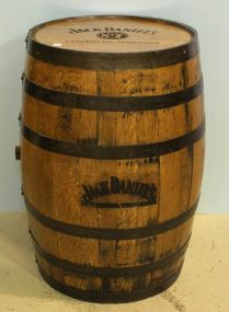 Original Jack Daniels Oak Whiskey Barrel