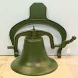 Green #2 Cast Iron Dinner Bell