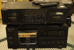 Sony Stereo System and Pioneer CD Player