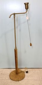 Wood Based Gooseneck Lamp