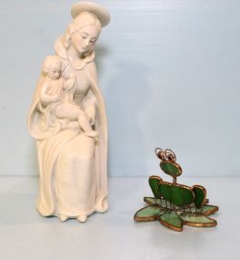Madonna and Child Figurine 11