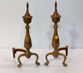 Brass Andirons