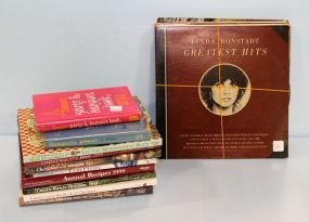 Ten Various Cookbooks & Record Albums