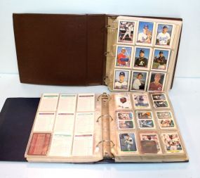 Two Baseball Card Albums